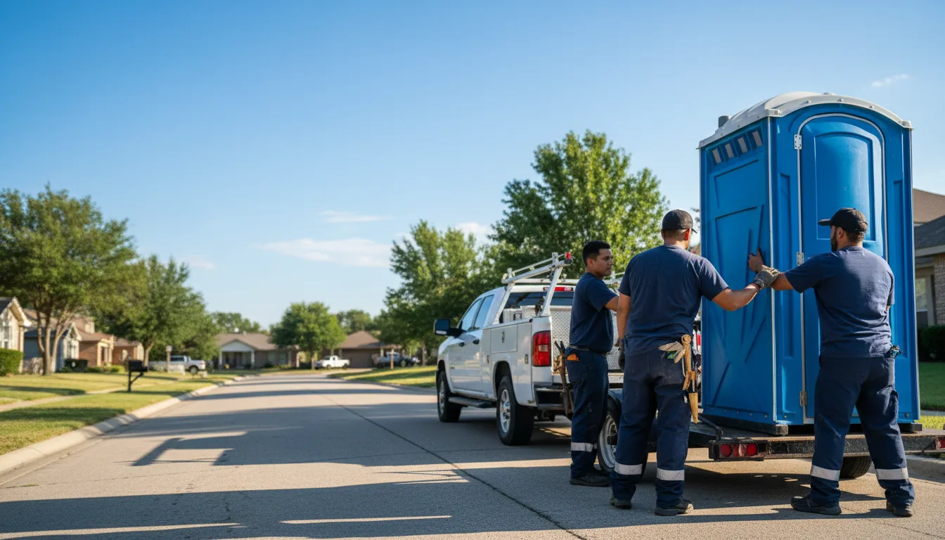 Portable Toilet Rental in Pinson, AL near me